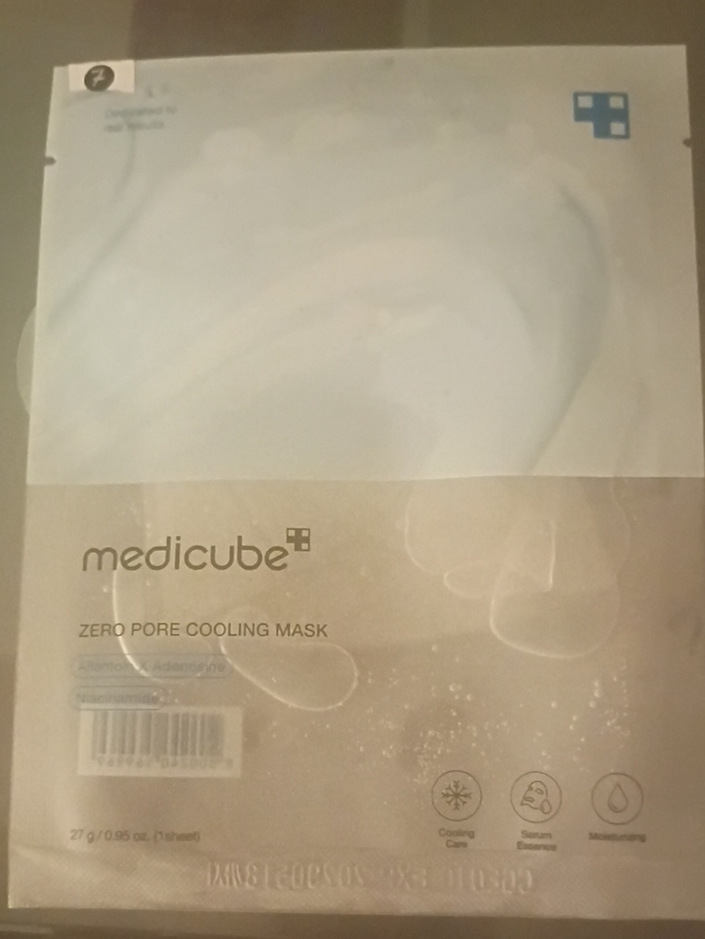 Zero Pore Cooling Mask - White